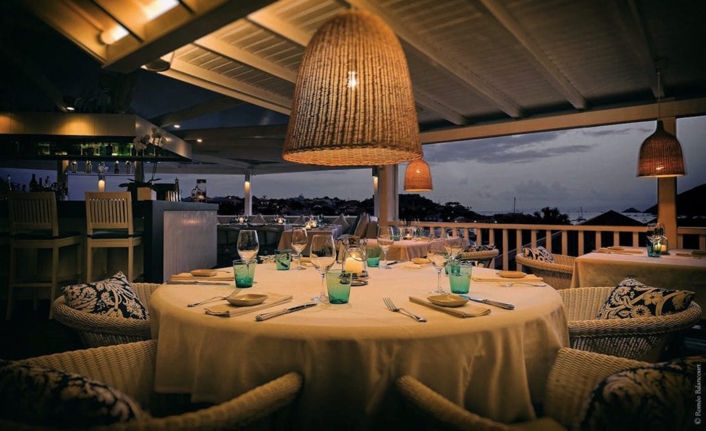 Bonito restaurant St Barth